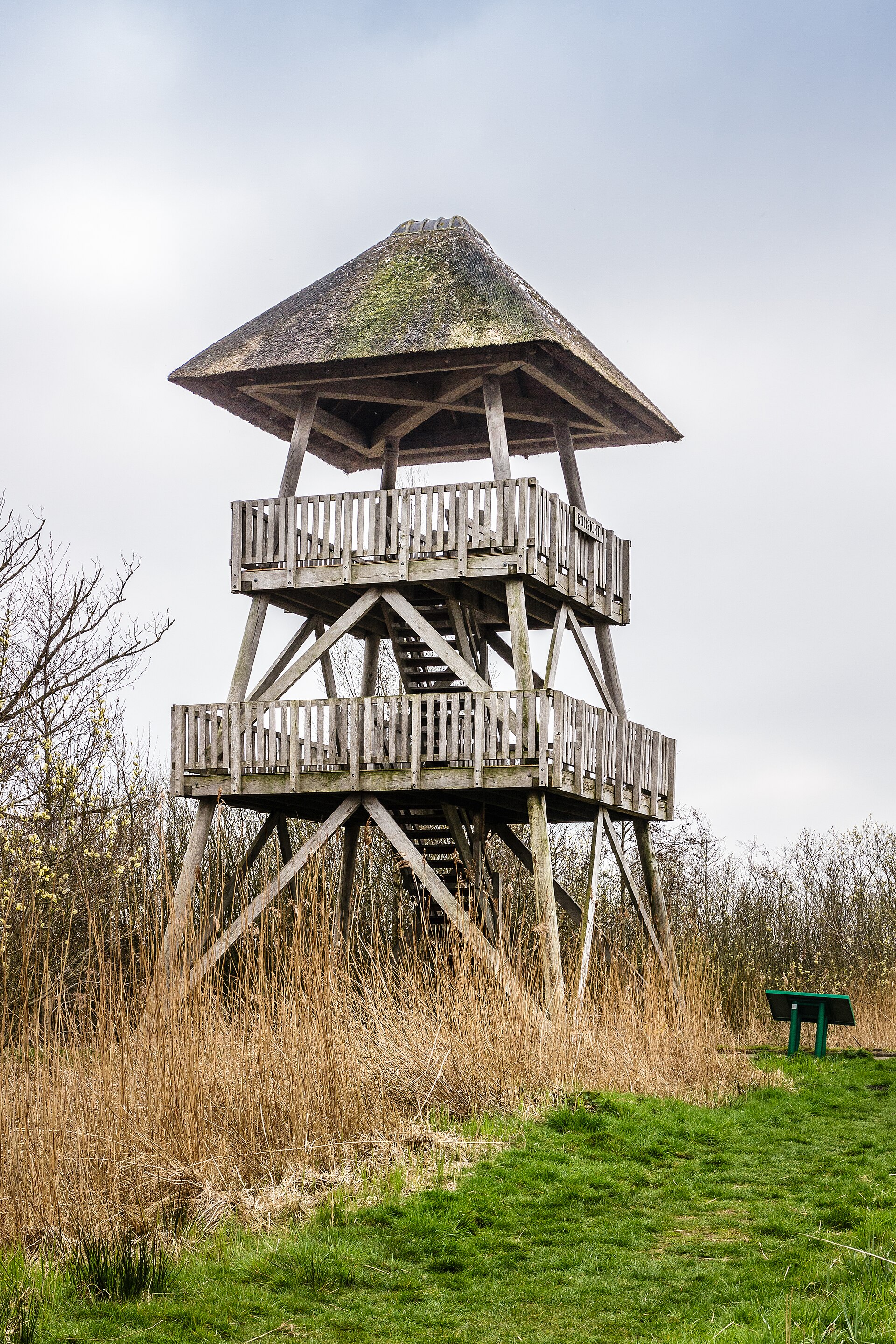 Het waterlandschap van Nationaal Park De Alde Feanen bij Earnewâld